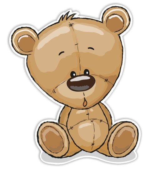 Dekoracja ścienna Miś MARKO SRP-023