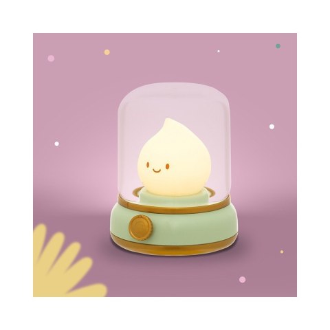 Lampka nocna led Płomyczek zielony MARY'S MW61048