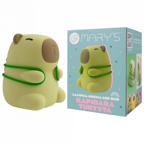 Lampka nocna led Kapibara Turysta MARY'S MW61109