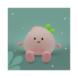 Lampka nocna led Brzoskwinia różowa MARY'S MW61257