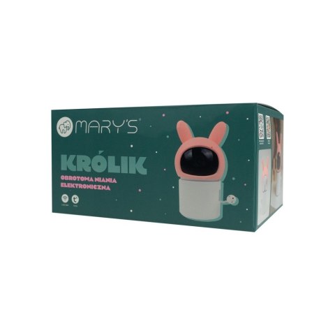 MARY'S MW61444 Obrotowa niania kamera elektroniczna Królik różowy WIFI TUYA
