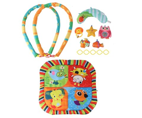 MILLY MALLY 6098 TinyMini JL624-1D Mata edukacyjna Kolorowe zwierzątka