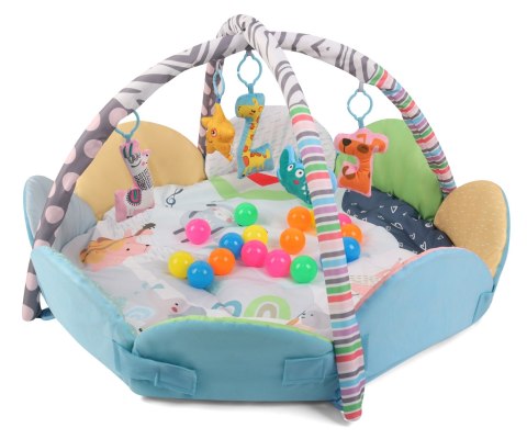 MILLY MALLY 6144 TinyMini JL639-2A Mata edukacyjna 2w1 Kwiat Zoo