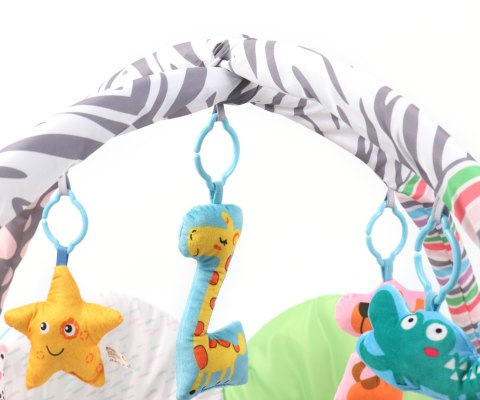 MILLY MALLY 6144 TinyMini JL639-2A Mata edukacyjna 2w1 Kwiat Zoo