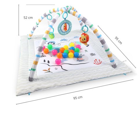 MILLY MALLY 6147 TinyMini JL656-2A Mata edukacyjna 2w1 Zabawa w górach