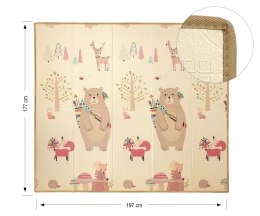 MILLY MALLY 6434 Mata piankowa składana Play Woods T1