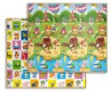MILLY MALLY 6435 Mata piankowa składana play Colourful Animals T1